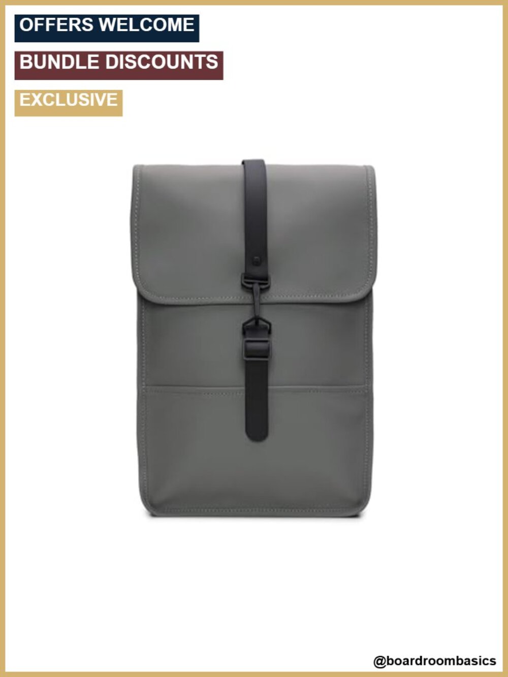 Waterproof PU Mini Laptop Backpack Compact Travel School